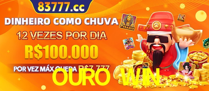 Banner do programa de recompensas Recomende para amigos do OURO WIN, detalhando os bônus por convidar amigos, com prêmios que chegam a R$288.888.
